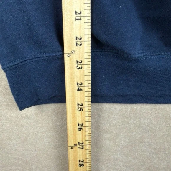 Ford Racing Sweatshirt Navy‎ Blue M Detroit Bronco Mustang F150 Built Tough USA - Picture 8 of 12